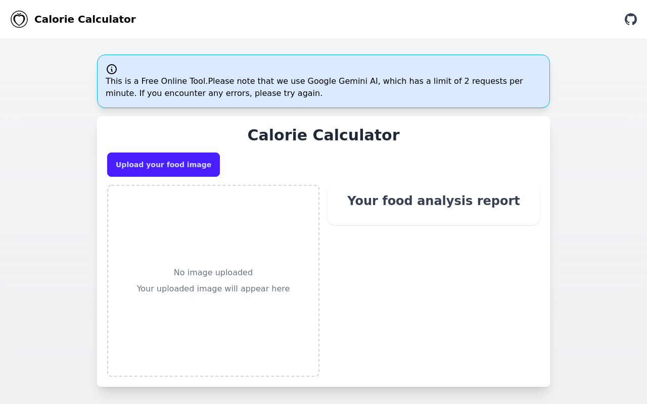 Calorie Calculator