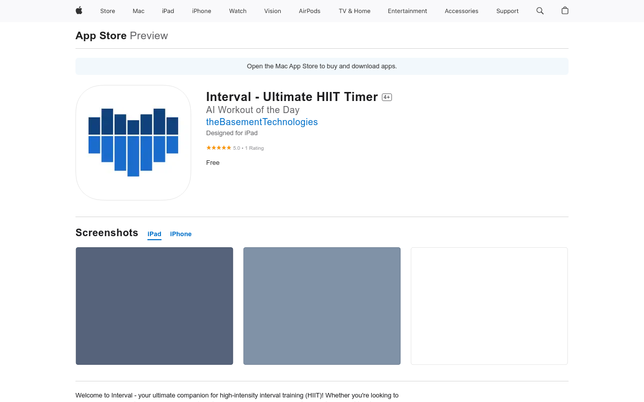 Interval - Ultimate HIIT Timer