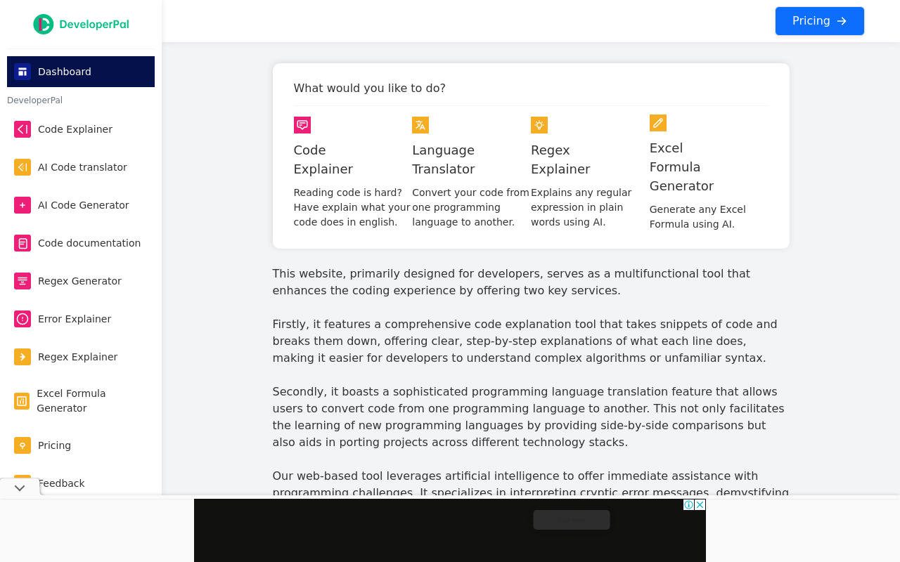 Code Explainer