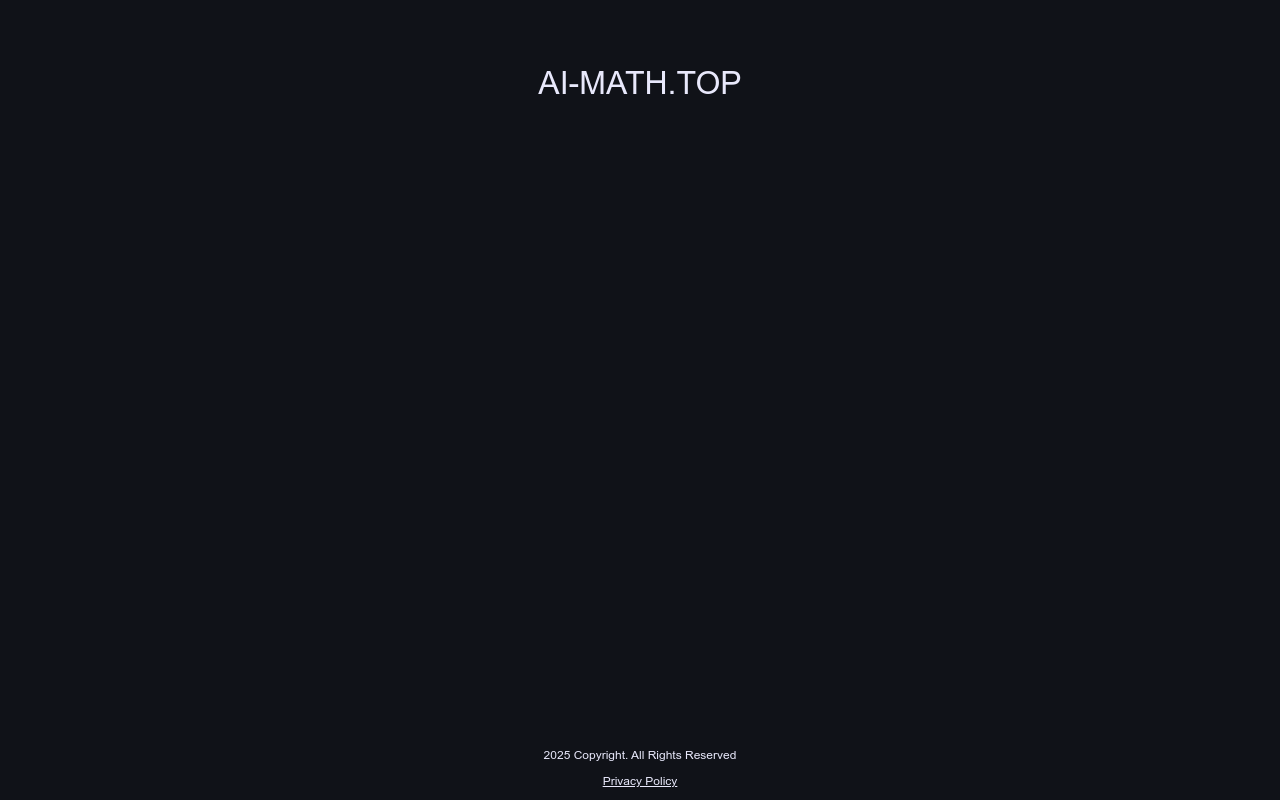 AI Math