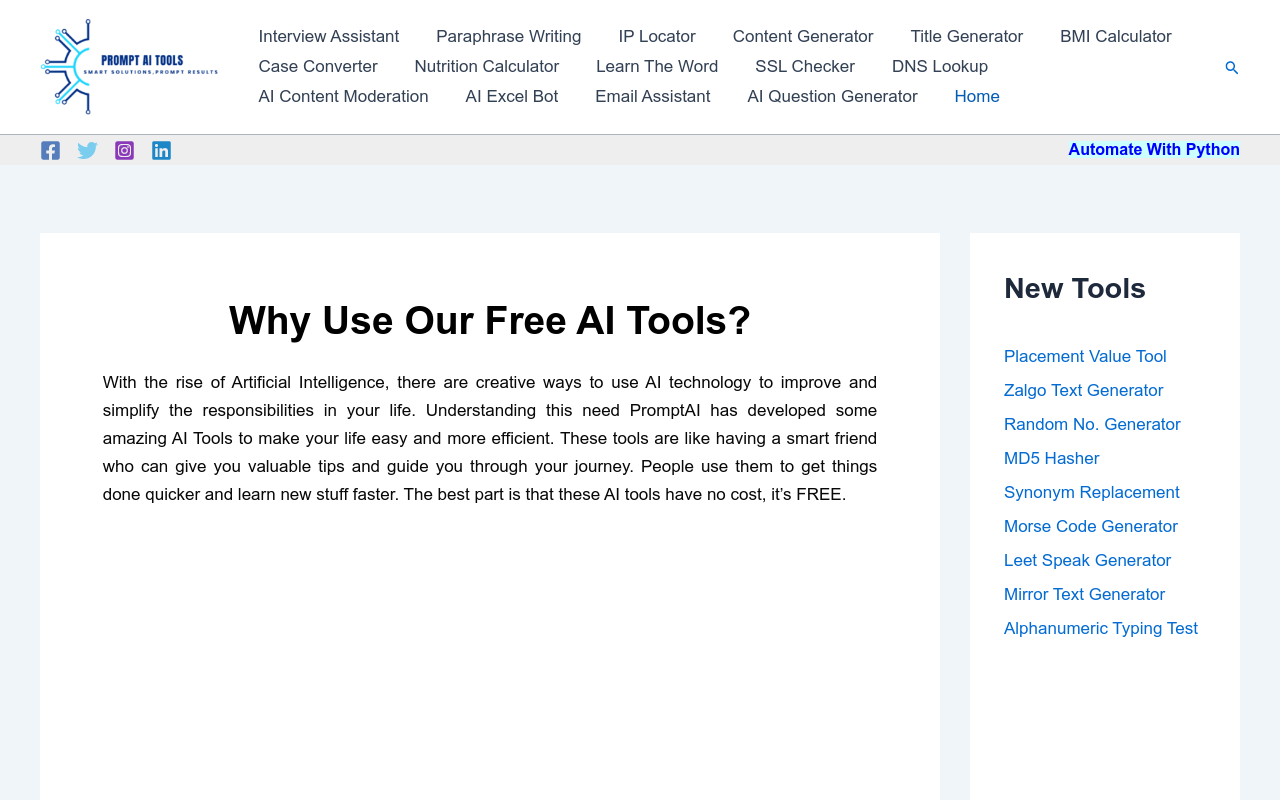 PromptAI Tools