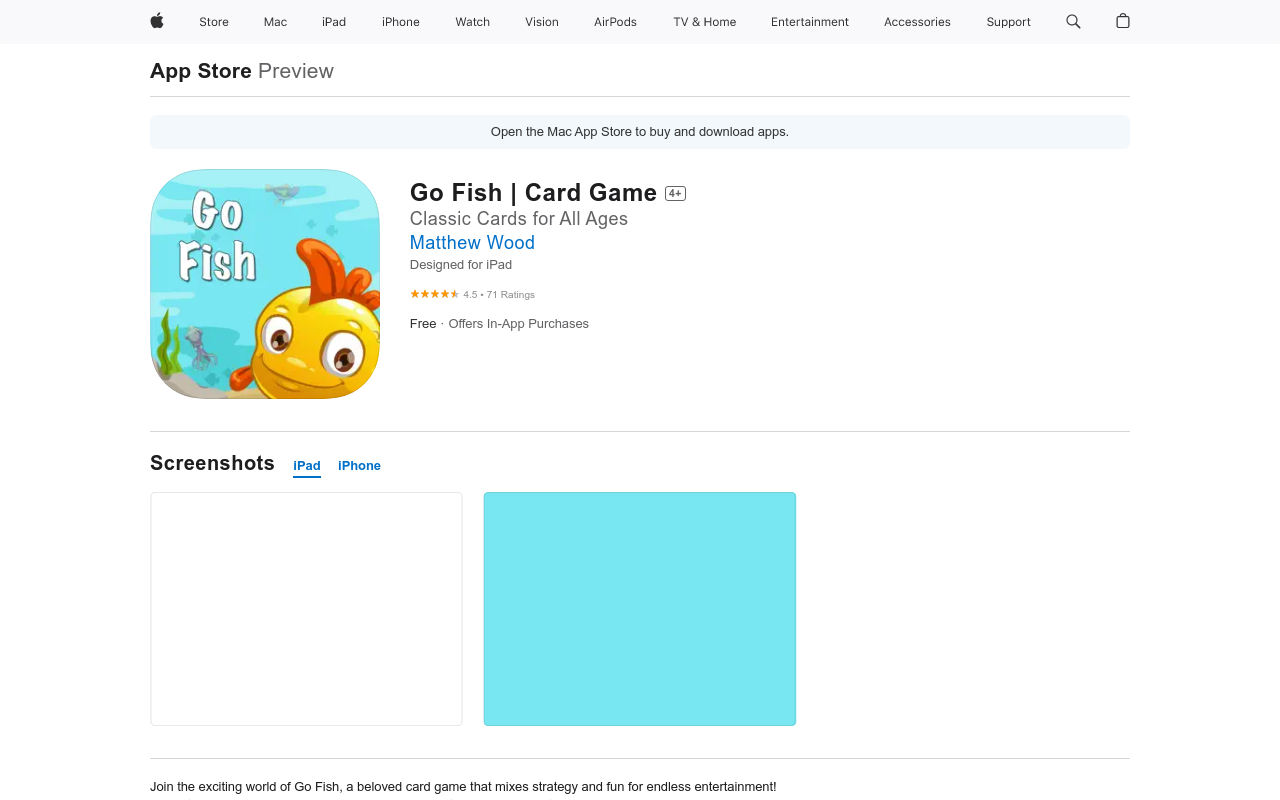 Go Fish | Card Game