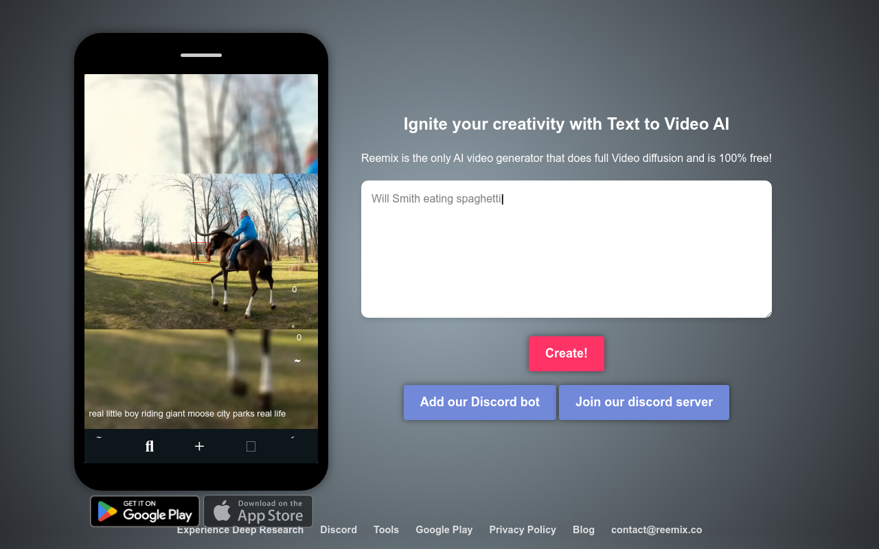 AI-Powered Text-to-Video App