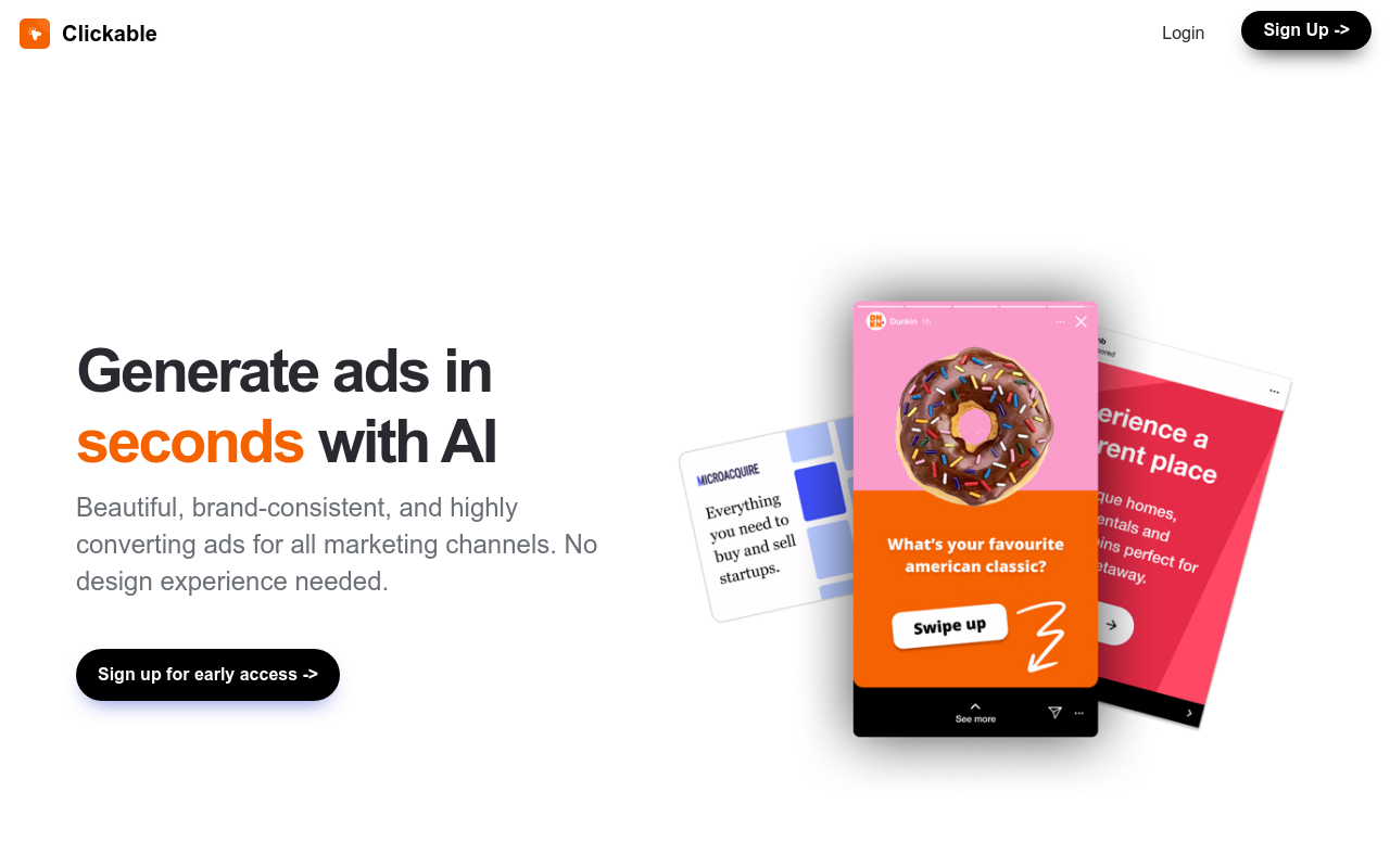 Clickable