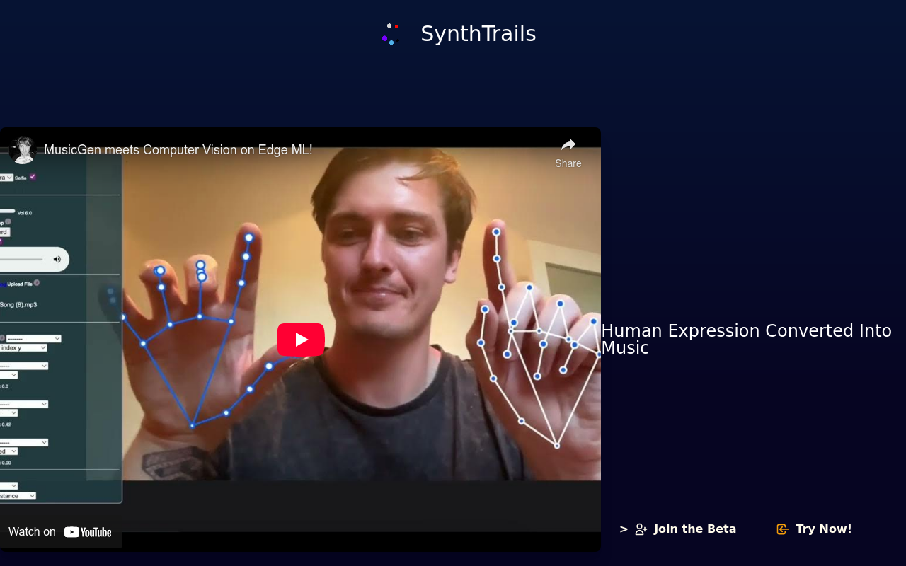 SynthTrails - Make a Song from Anything