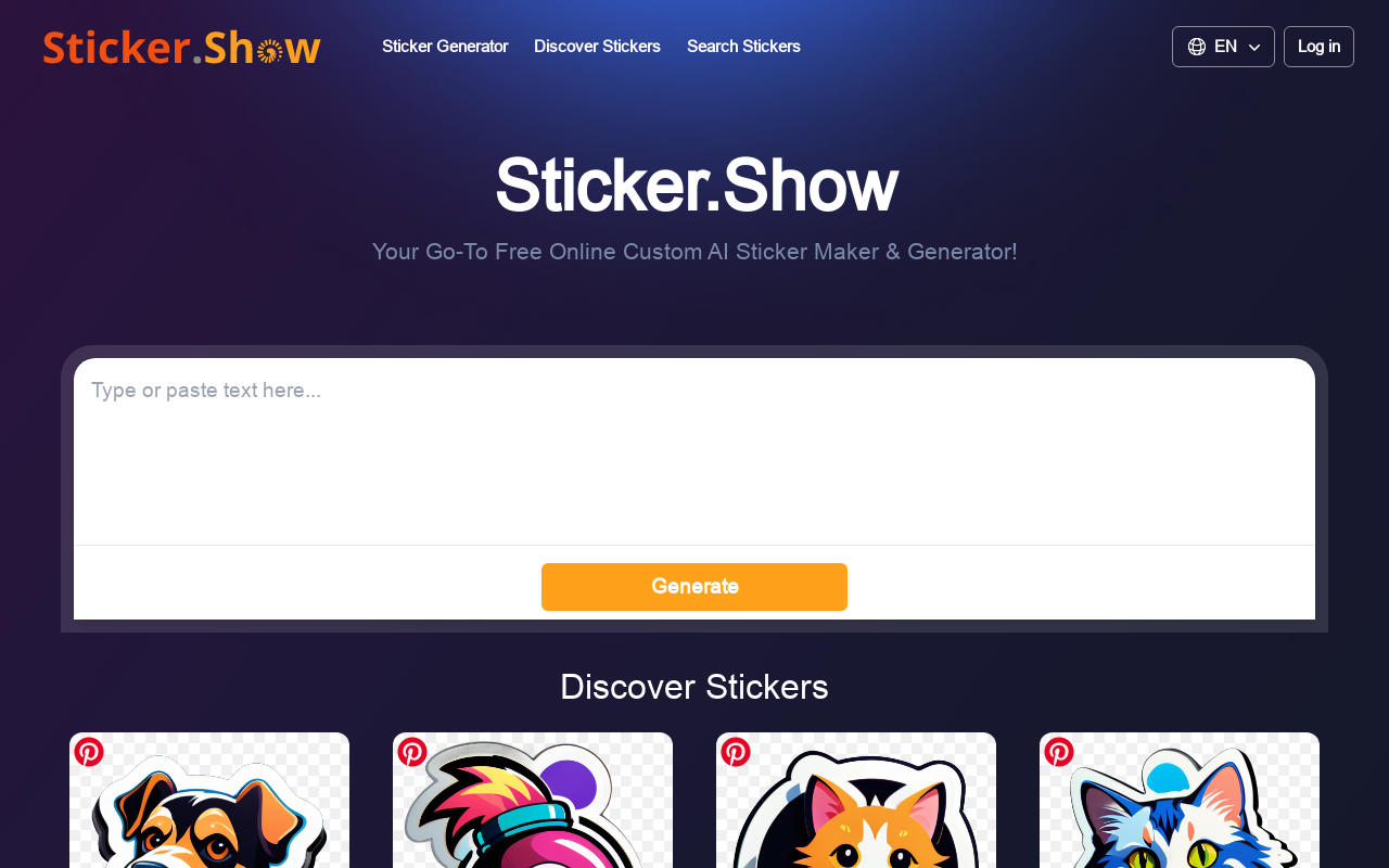 Sticker.Show