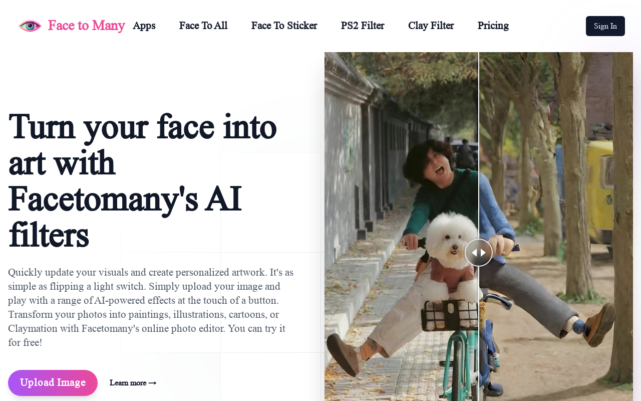 facetomany