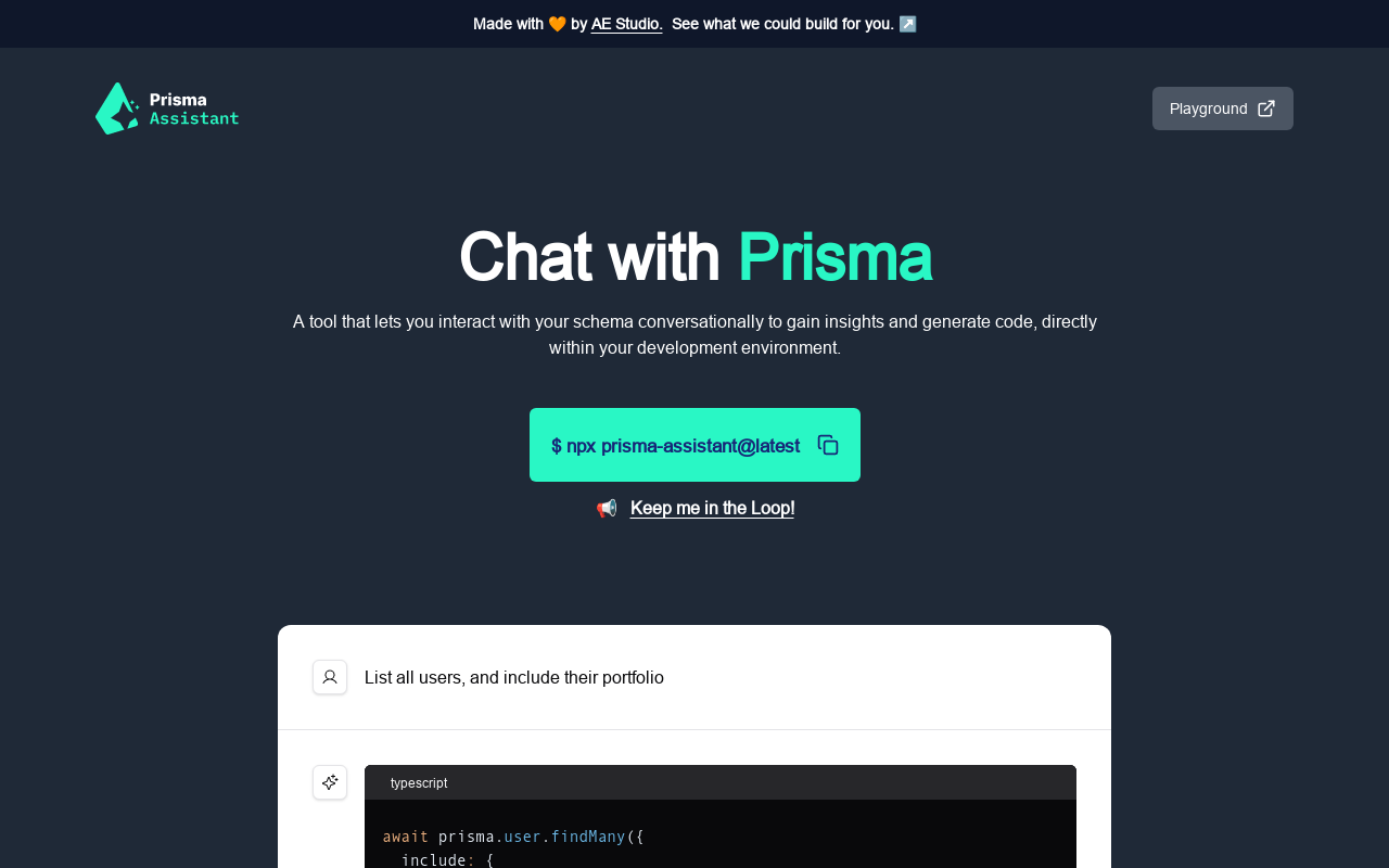 Prisma Assistant