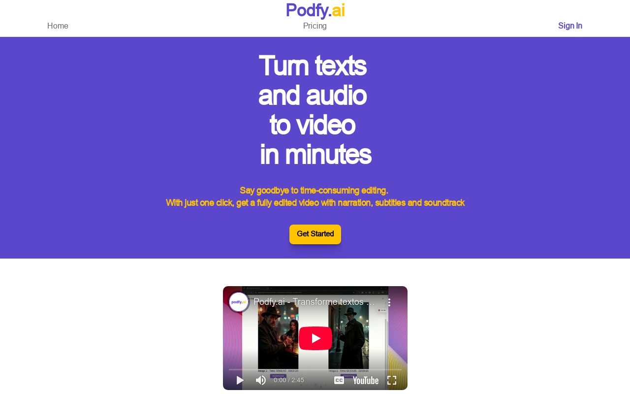 PodfyAI - The Platform for Creators and Agencies