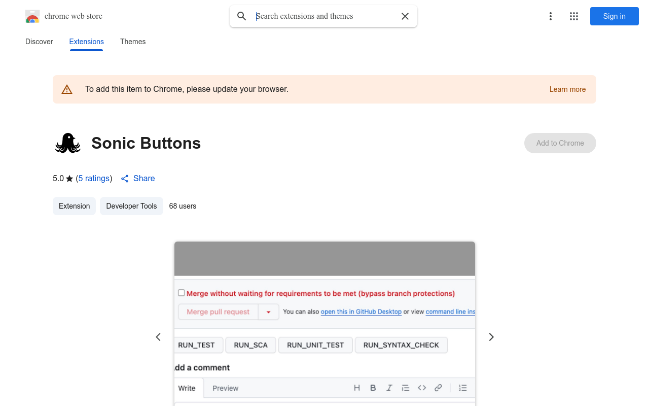Sonic Buttons