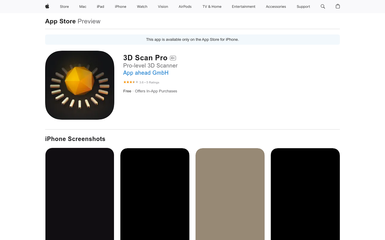 3D Scan Pro