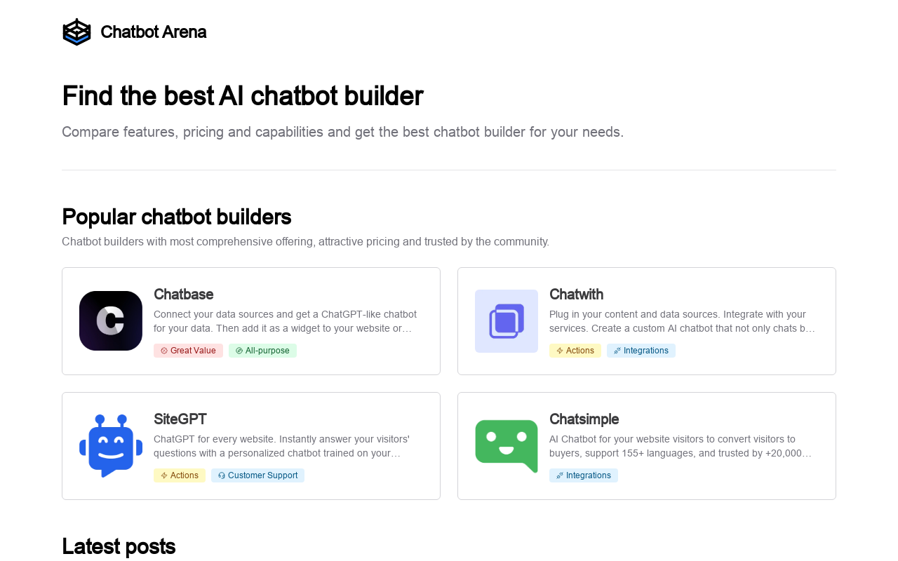 Chatbot Arena