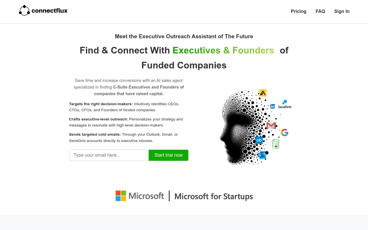Outreach AI Assistant - ConnectFlux.ai
