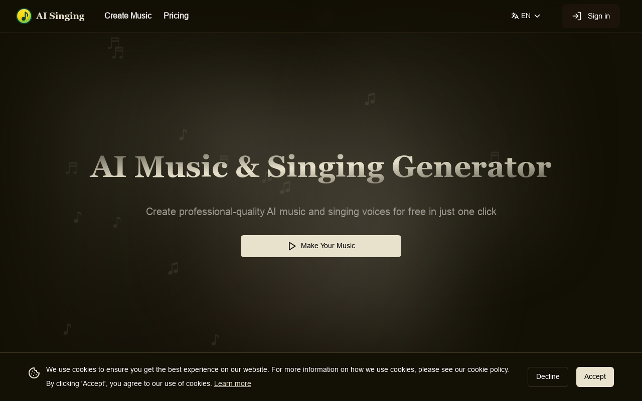 AI Singing