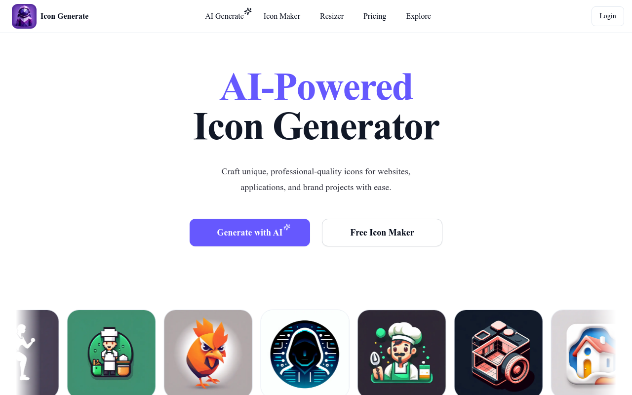 Icon Generate