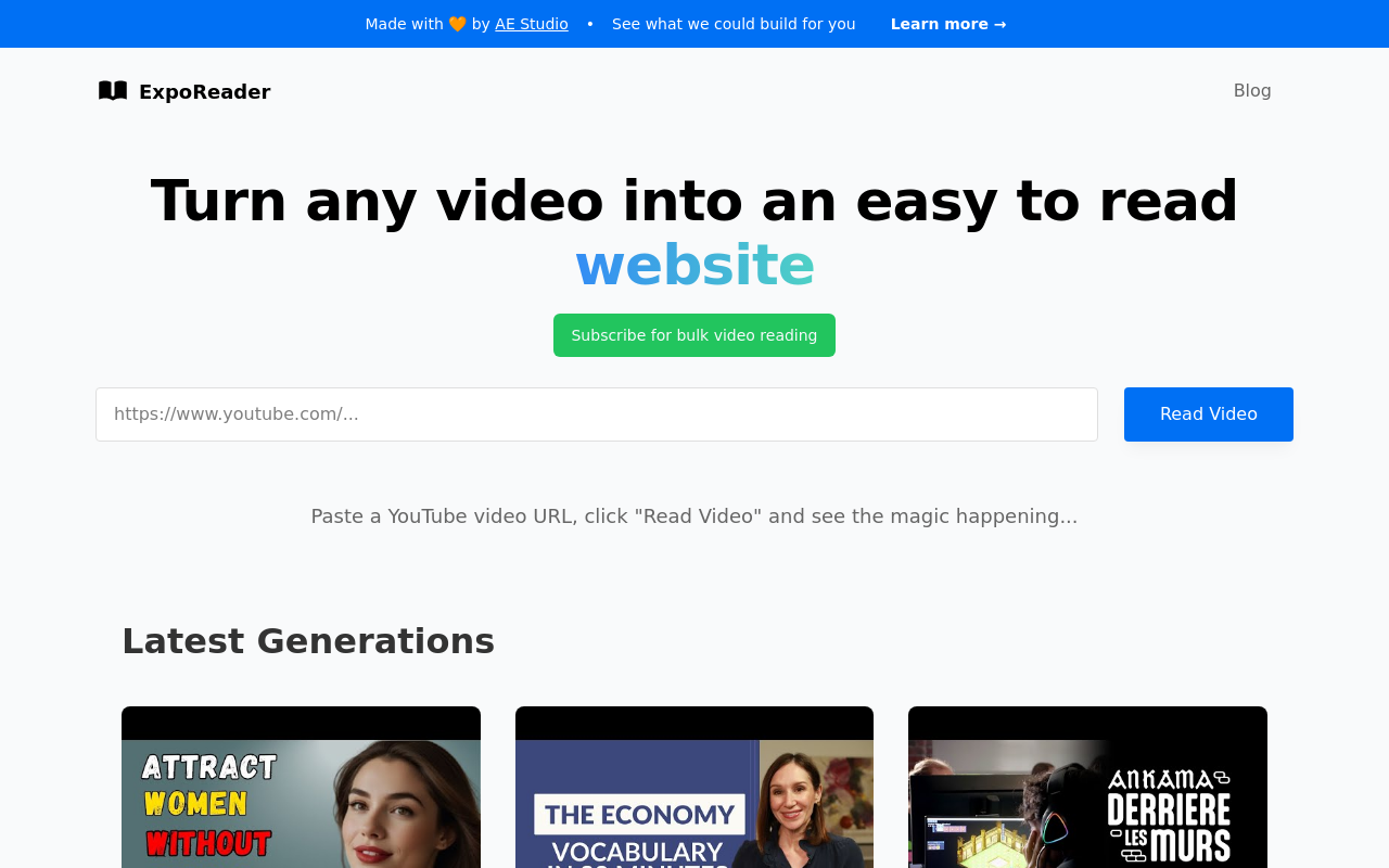 ExpoReader