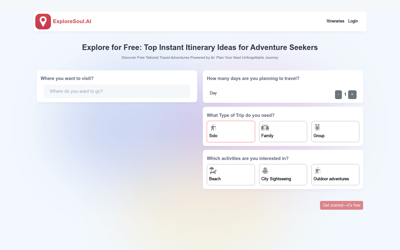 ExploreSoul.AI