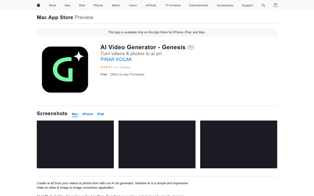 Genesis AI Studio