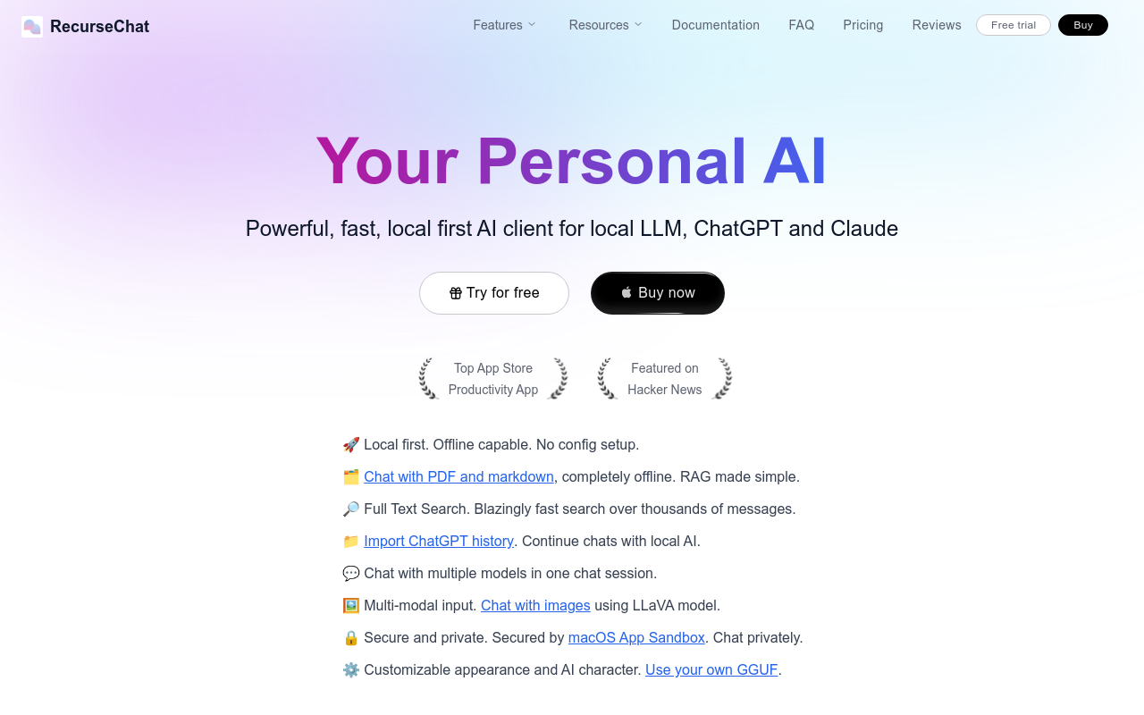 RecurseChat