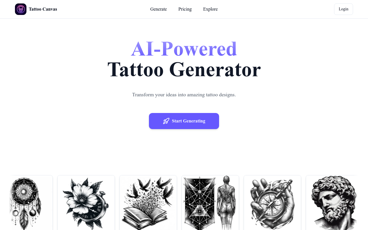 Tattoo Canvas