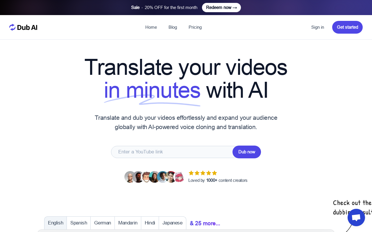 Dub AI