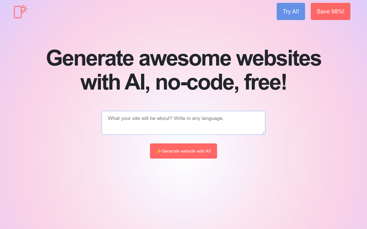 AI Website Generator