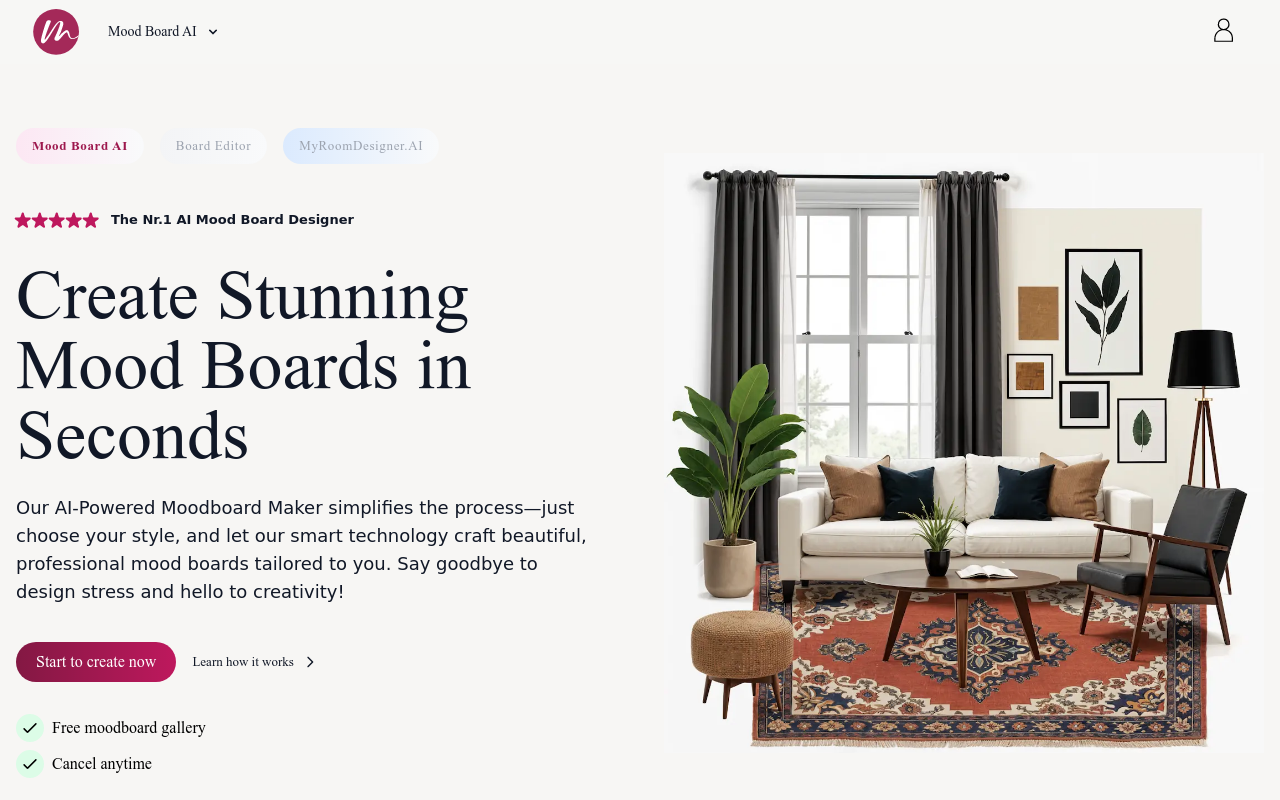 Mood Board AI