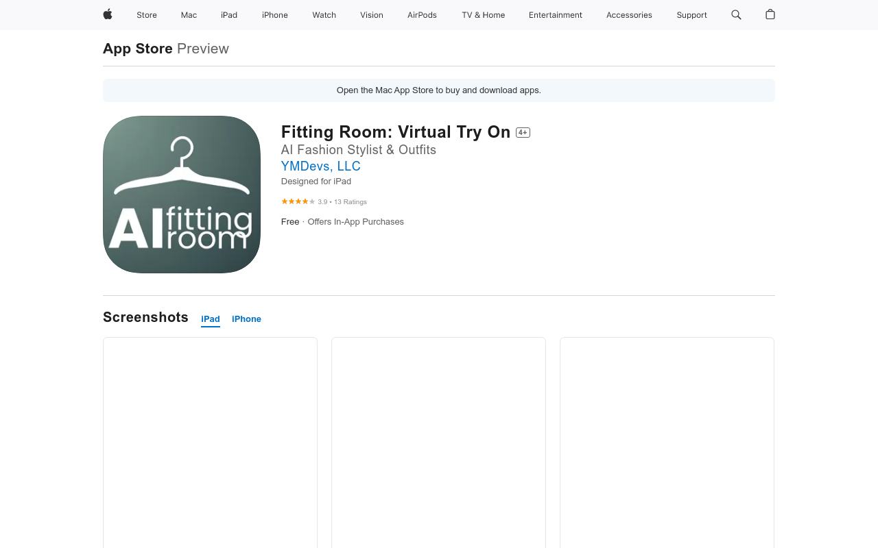 AI Fitting Room