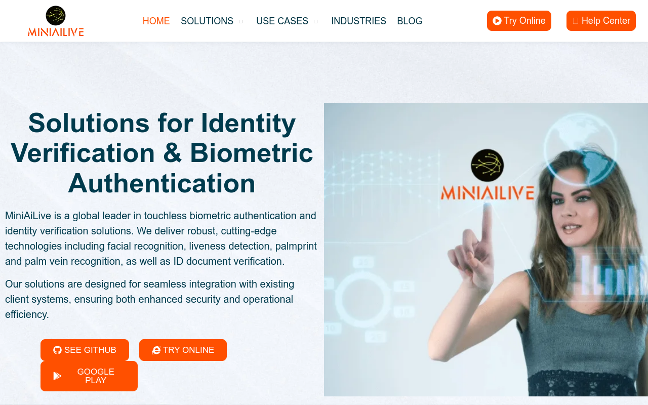 Face Recognition, Liveness Detection, ID Document Recognition SDK