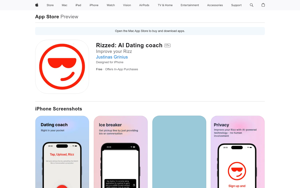 Rizzed - AI Dating coach