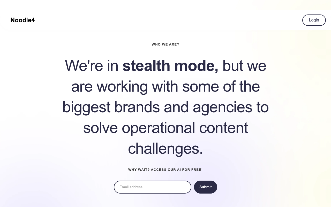 Noodle4 AI - Content review assistant.