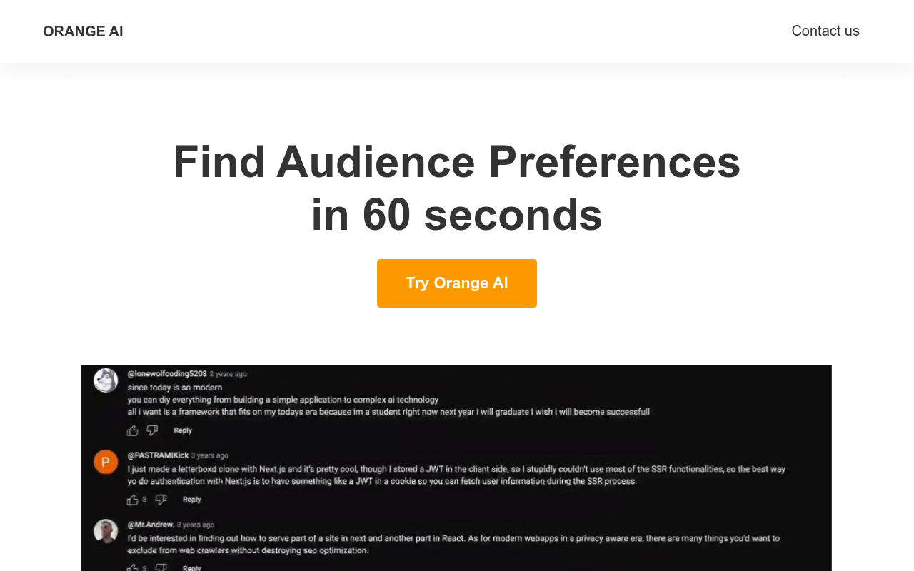 Orange AI