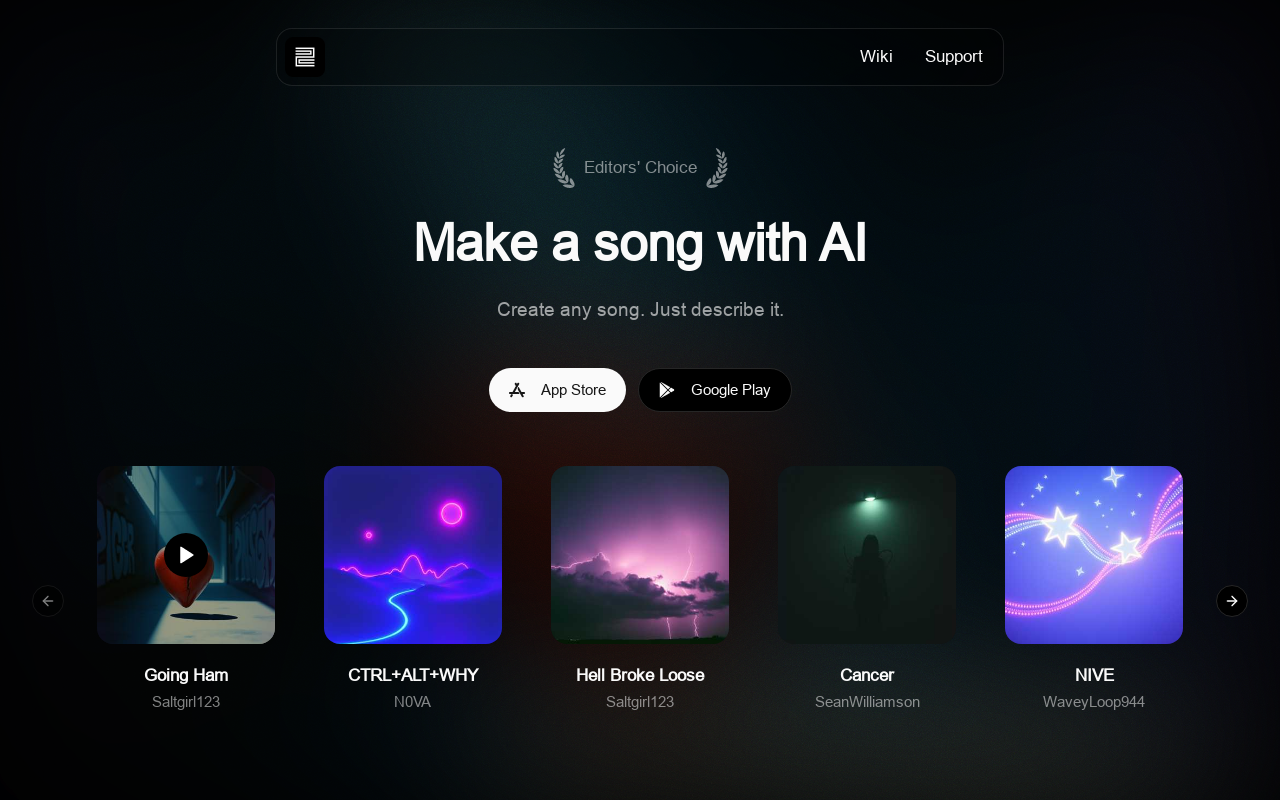 Zona - AI Song & Music Generator App