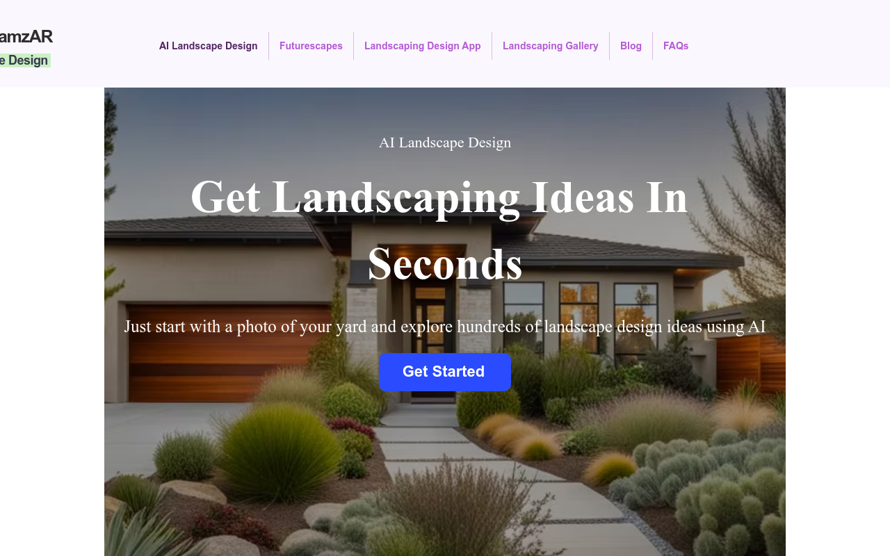 DreamzAR AI Landscape Design