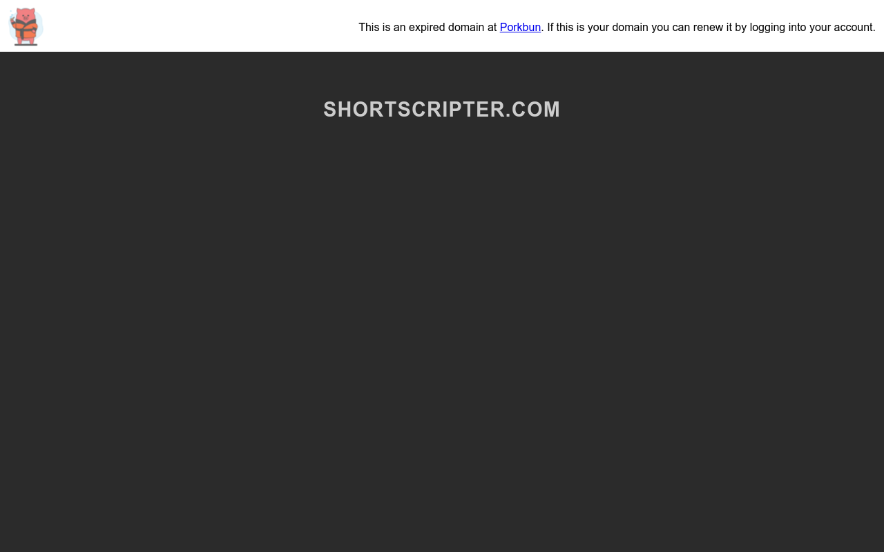 ShortScripter