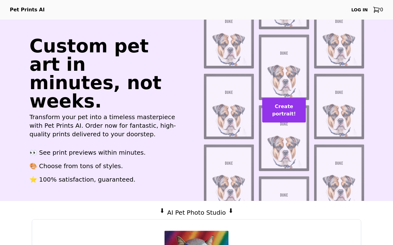 Pet Prints AI