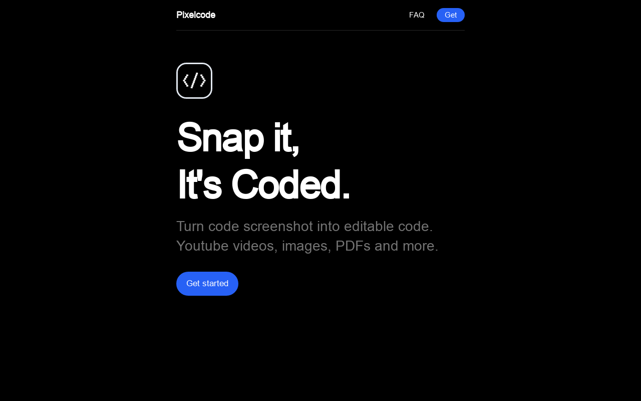 Pixelcode