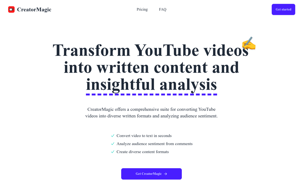 CreatorMagicAI