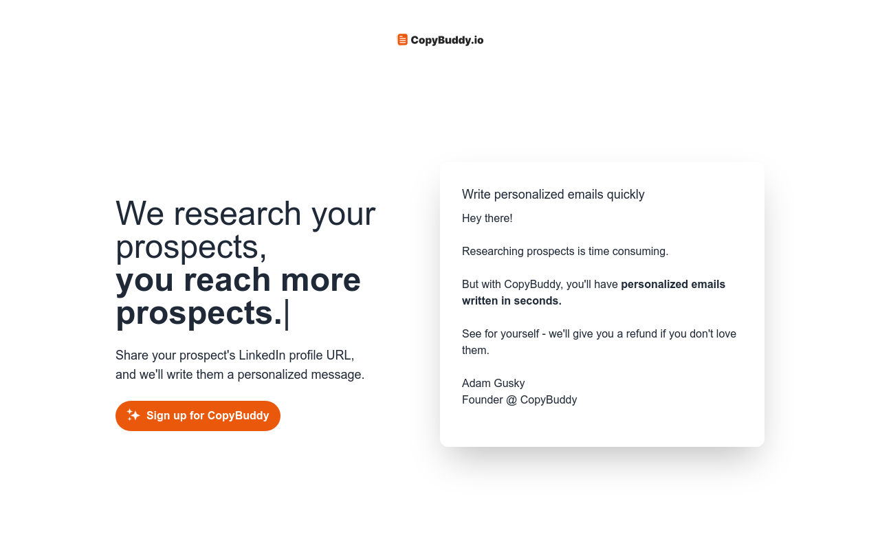 CopyBuddy.io