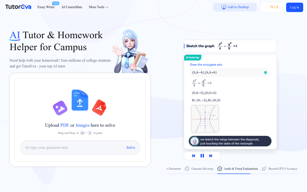 TutorEva: Campus AI Study Help