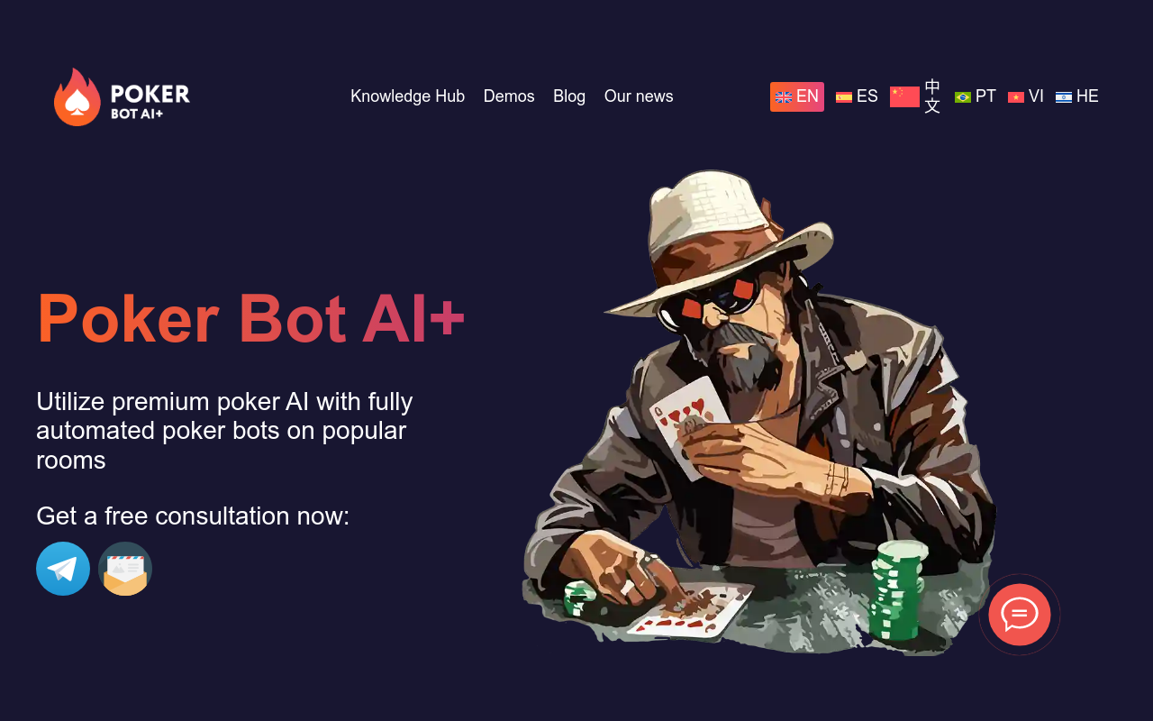Poker Bot AI - Premium Poker AI and Bot Farm for Passive Earnings