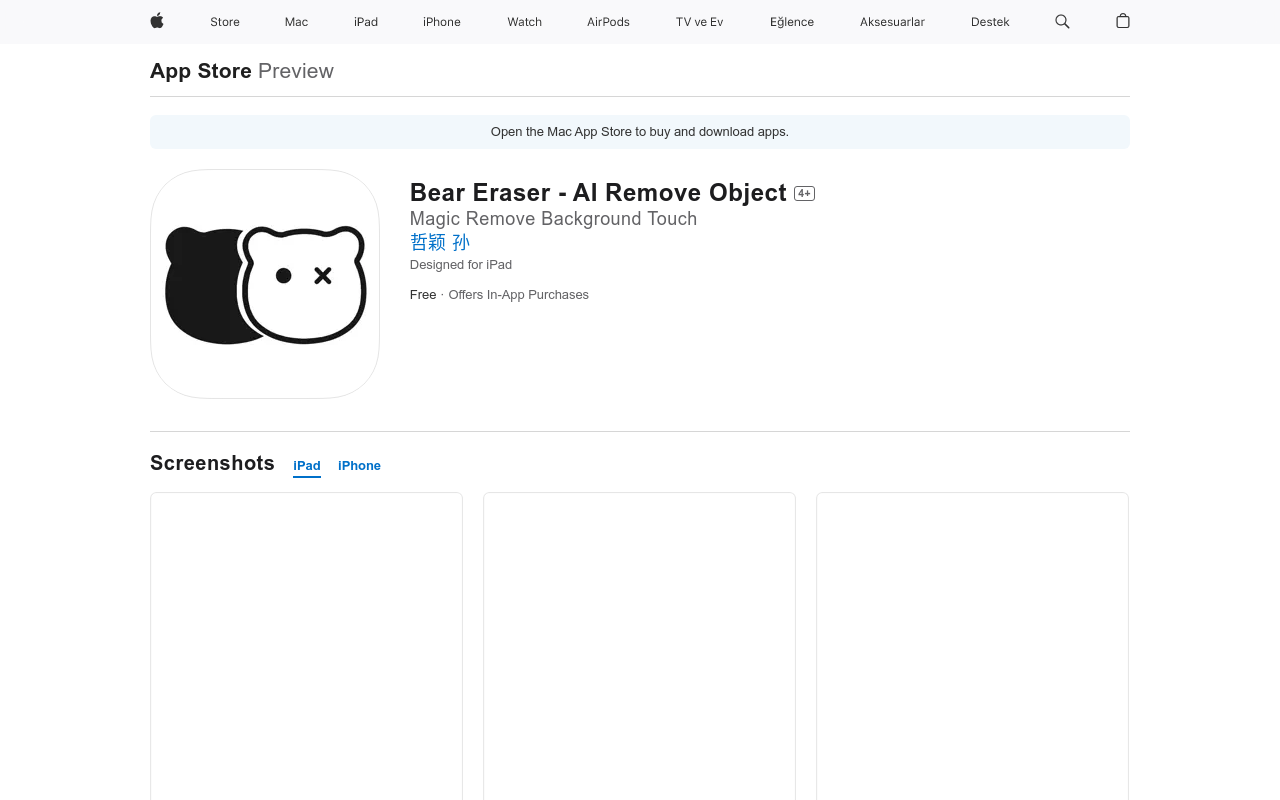 Bear Eraser - AI Remove Object