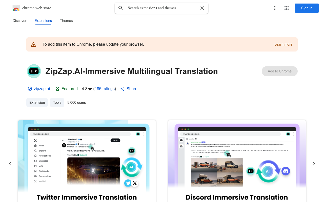ZipZap.AI-Immersive Multilingual Translation
