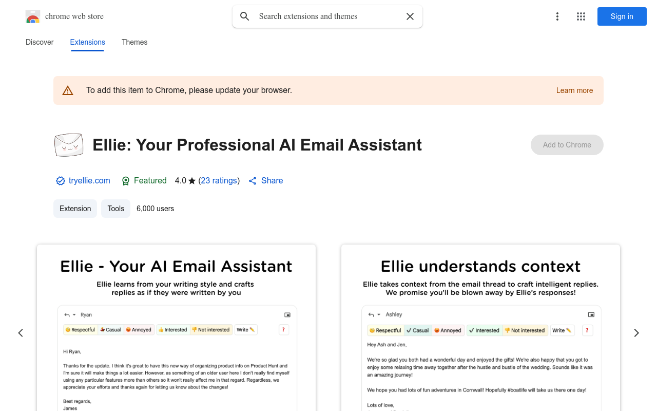 Ellie: Your Professional AI Email Assistant