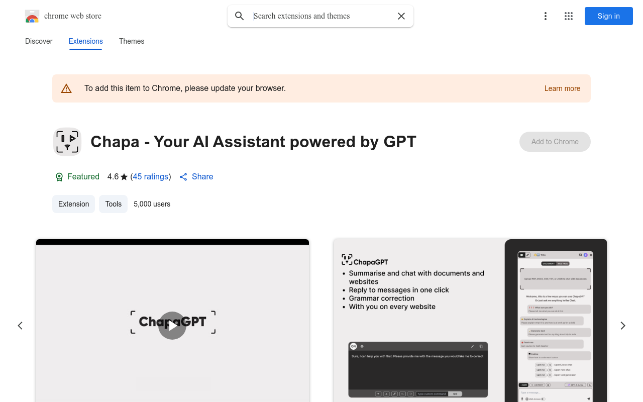 Chapa - Your AI Assistant powered by GPT