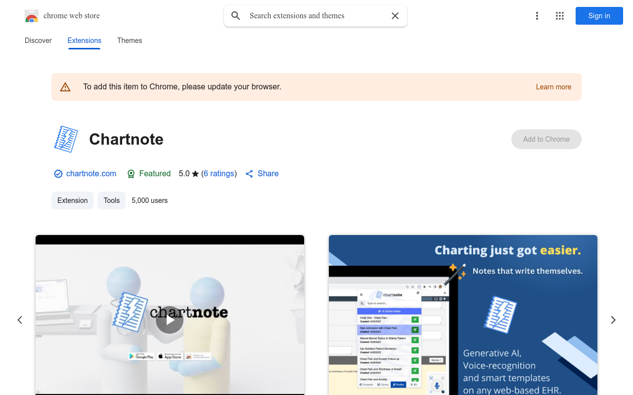 Chartnote