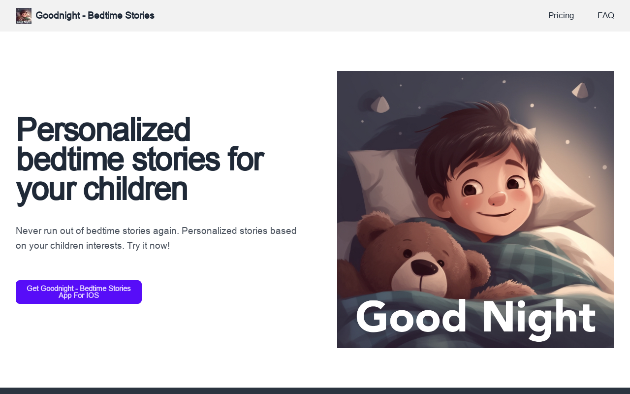 Good Night - Bedtime Stories