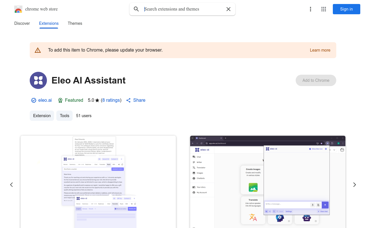 Eleo AI Assistant