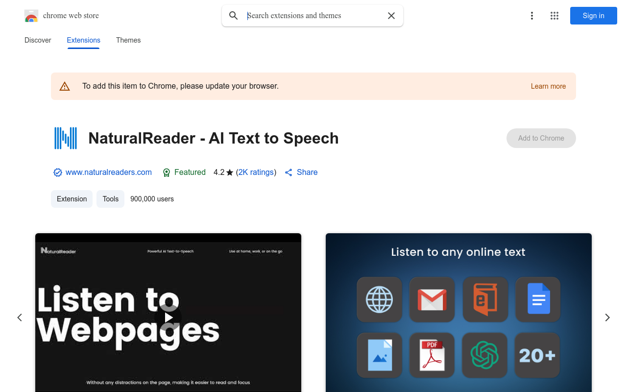 NaturalReader - AI Text to Speech