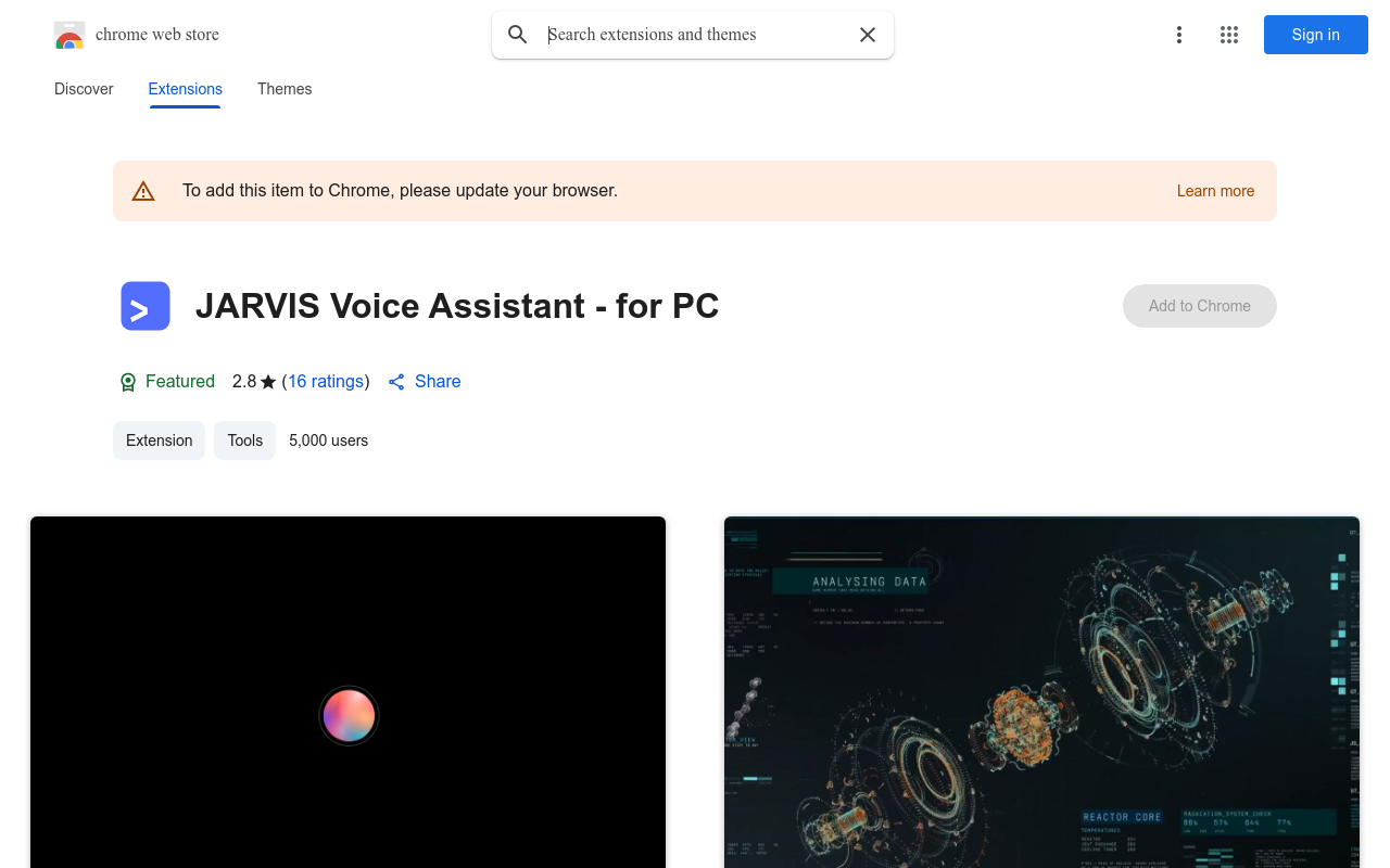JARVIS Voice Assistant - for PC